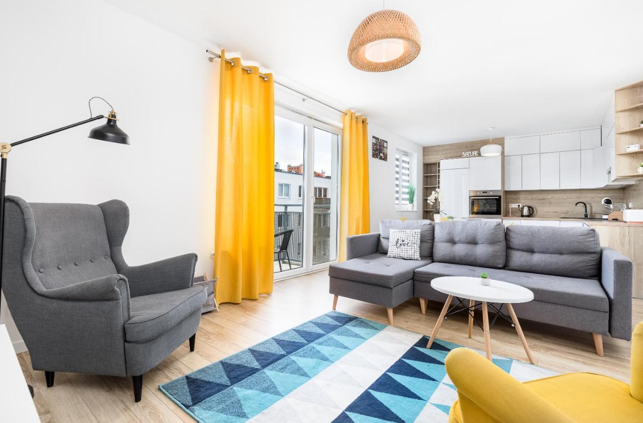 Bm Apartamenty Przytulny Apartament 142 W Centrum Szczecina Luaran gambar