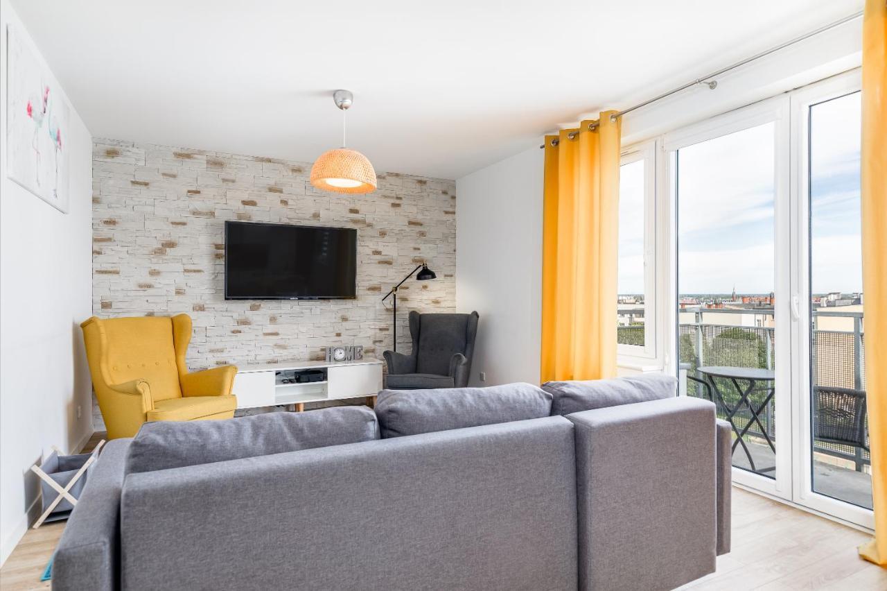 Bm Apartamenty Przytulny Apartament 142 W Centrum Szczecina Luaran gambar